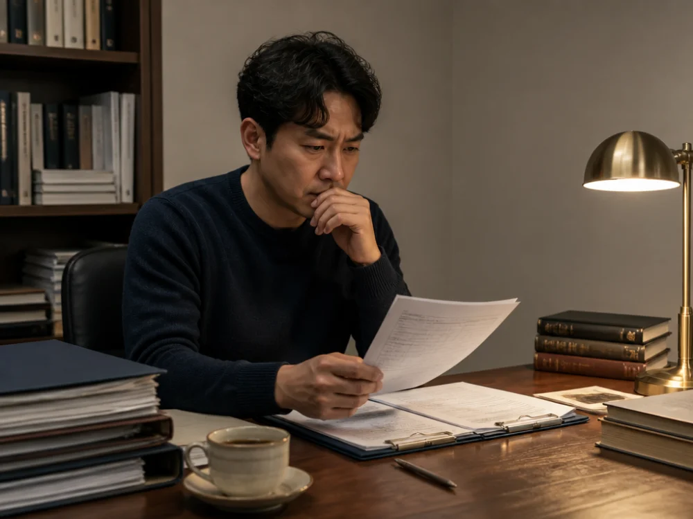인테리어 공사 도중 업체가 파산 사건 정황 시각화 타임라인